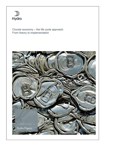 Circular economy, the life cycle approach whitepaper