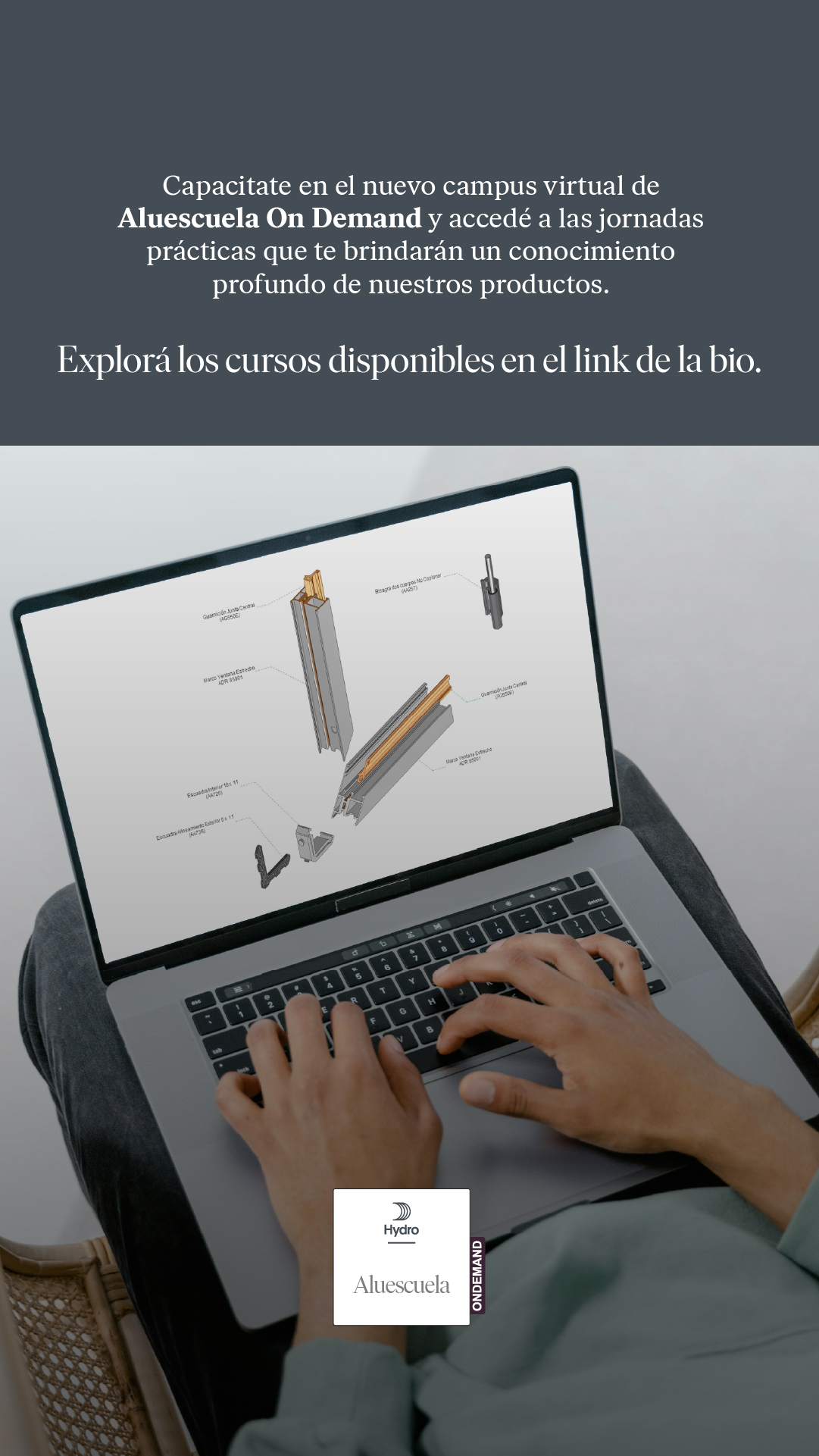 a person using a laptop