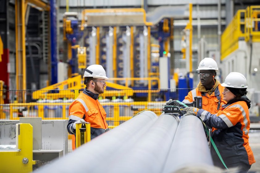 A variety of images of employees at the Cassopolis in 2023.