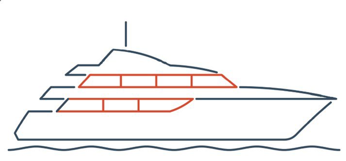 a close-up of a logo