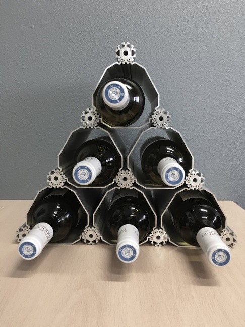 a close-up of a robot