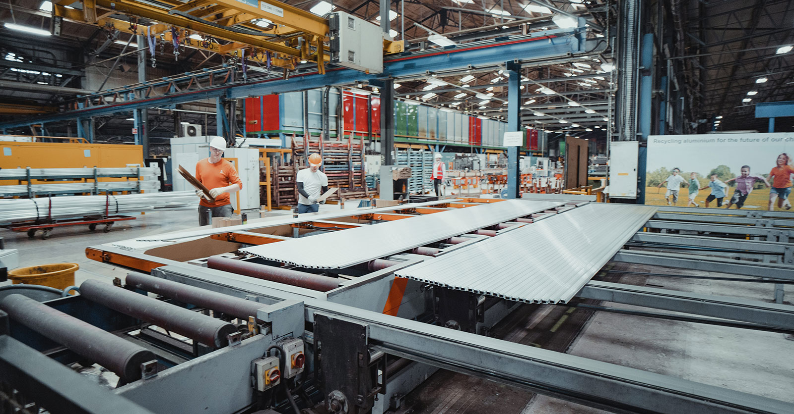 Hydro's extrusions plant in Cheltenham, UK