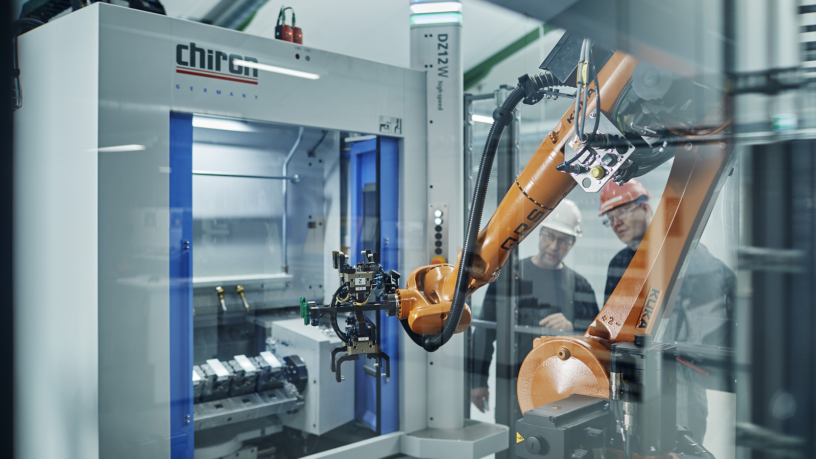 Robot fabrication at Hydro's Tønder plant in Denmark