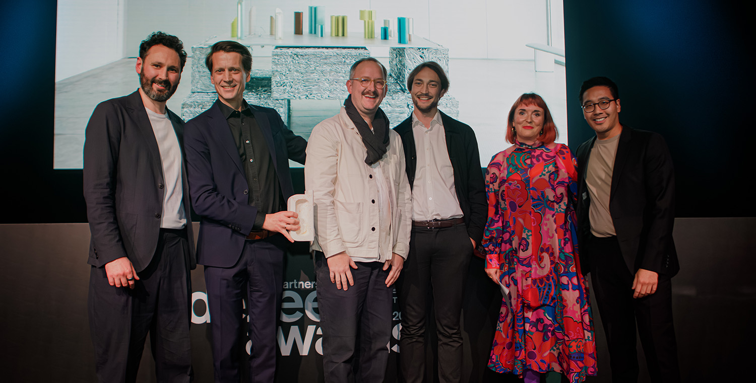 a group of people standing together