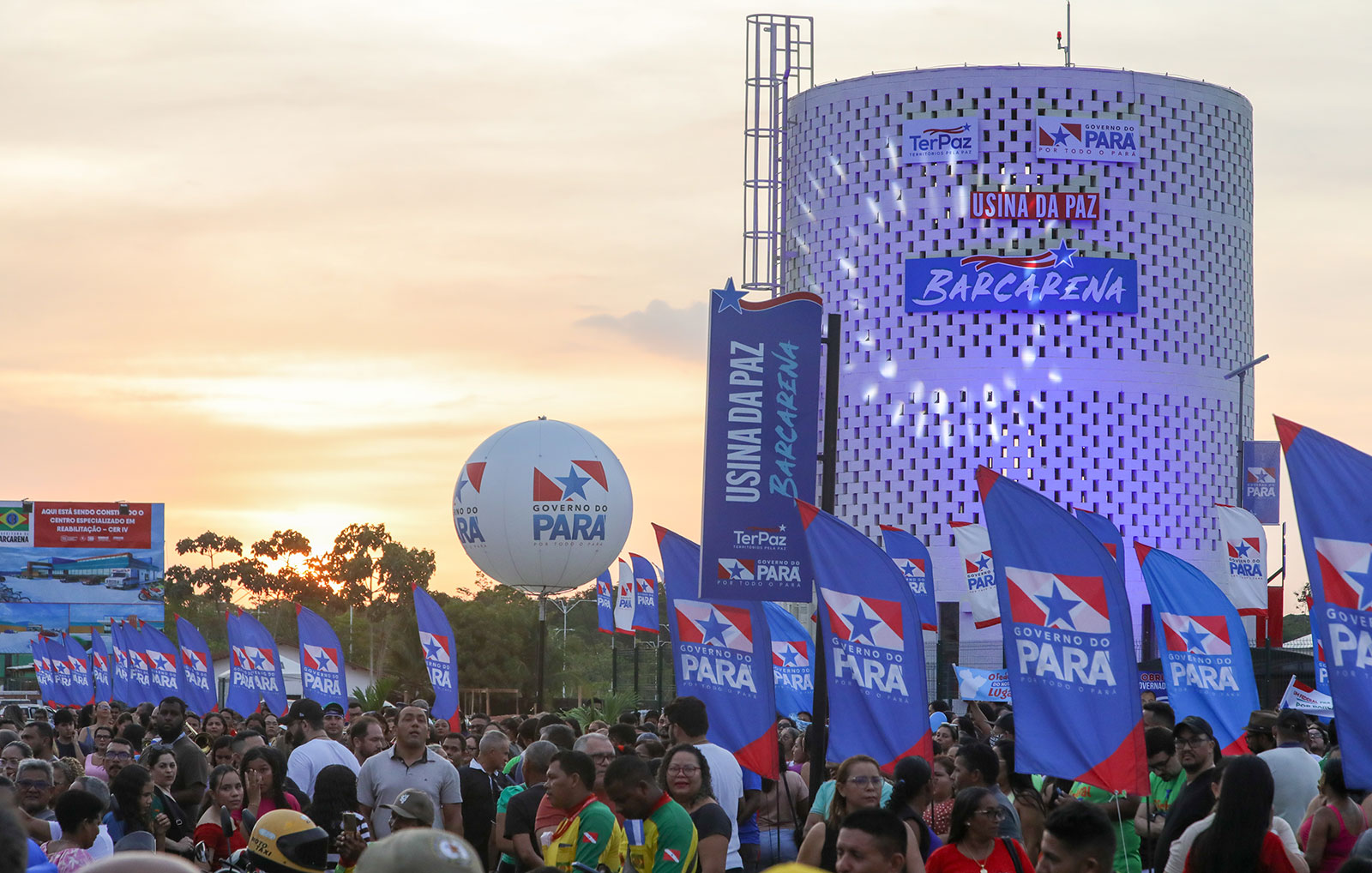 The Usina da Paz community center opened in Barcarena in December 2025.
