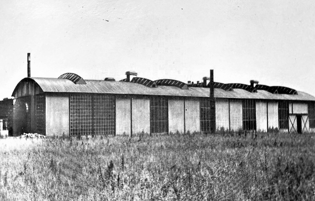 Erste Werkhalle Rackwitz