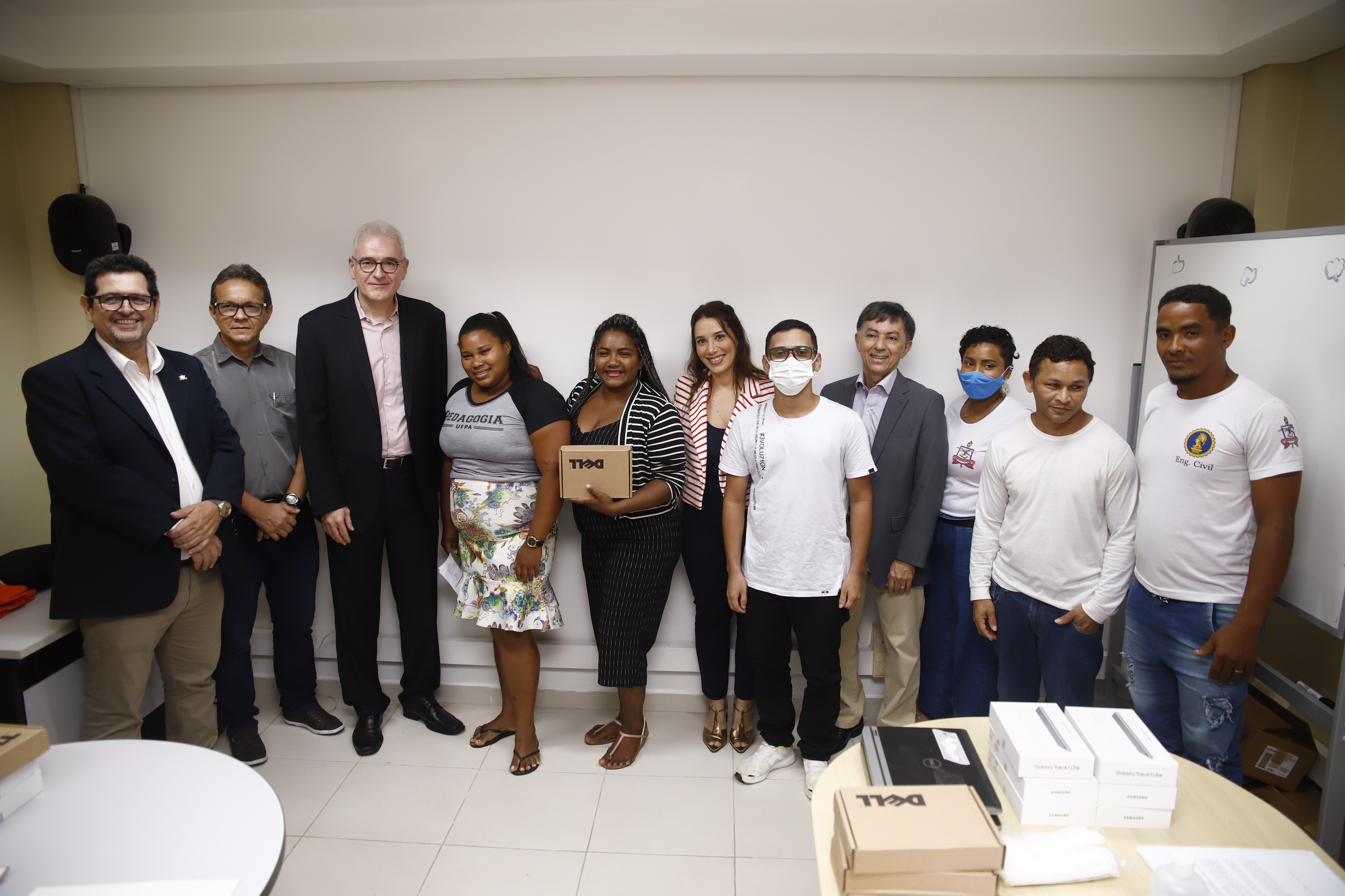 a group of people posing for a photo