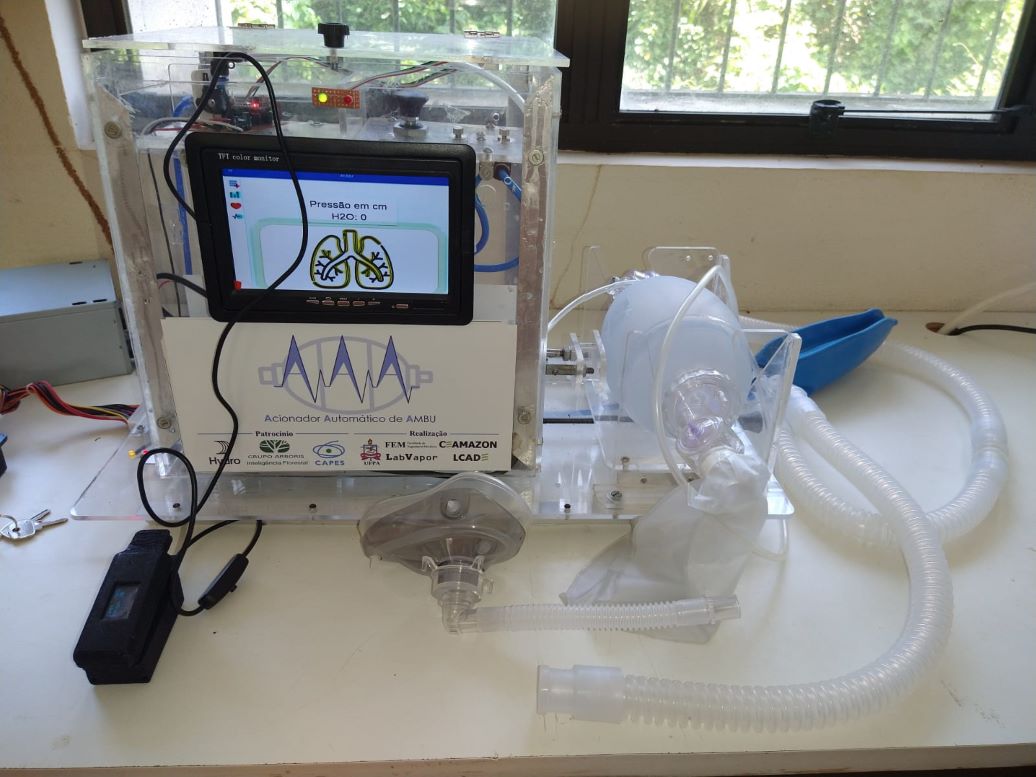 a computer on a desk